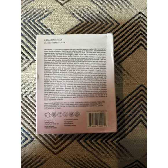 Grace & Stella eye mask anti-wrinkle 12 pair count - Picture 2 of 2